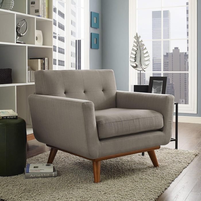 Engage Upholstered Fabric Armchair