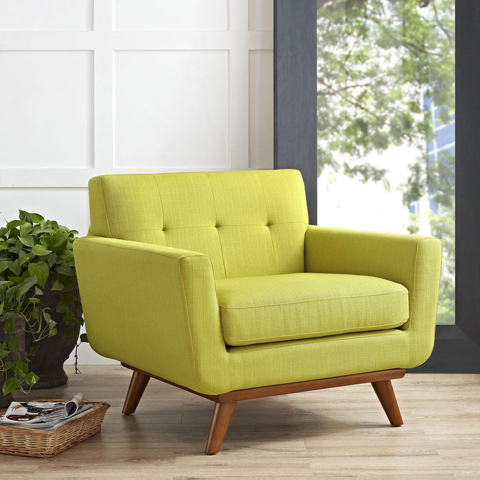 Engage Upholstered Fabric Armchair