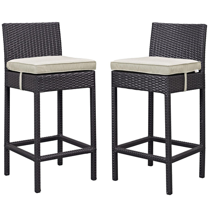 Lift Bar Stool Outdoor Patio Set of 2 image