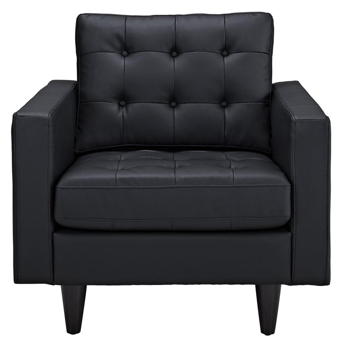 Empress Bonded Leather Armchair