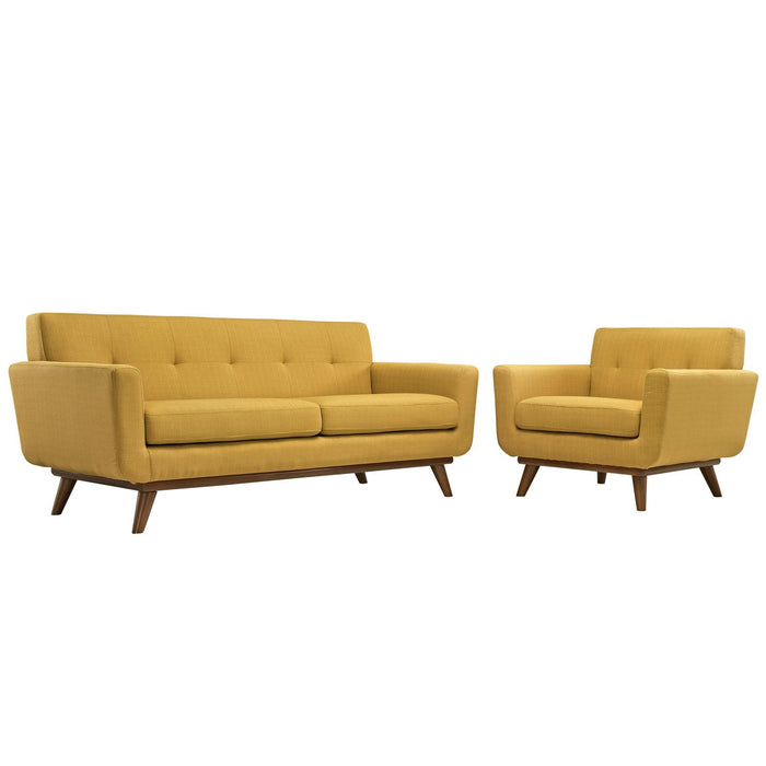 Engage Armchair and Loveseat Set of 2