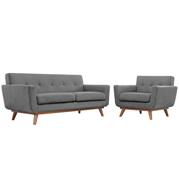 Engage Armchair and Loveseat Set of 2