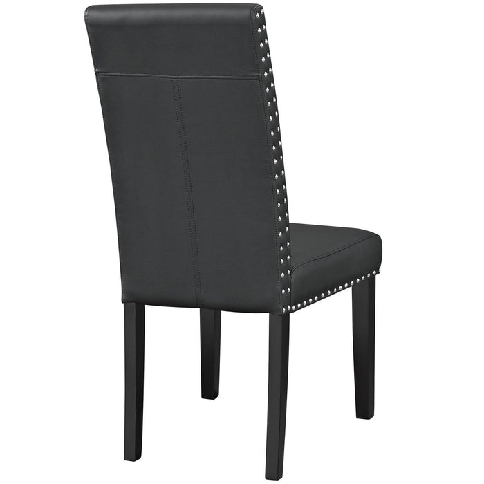 Parcel Dining Faux Leather Side Chair