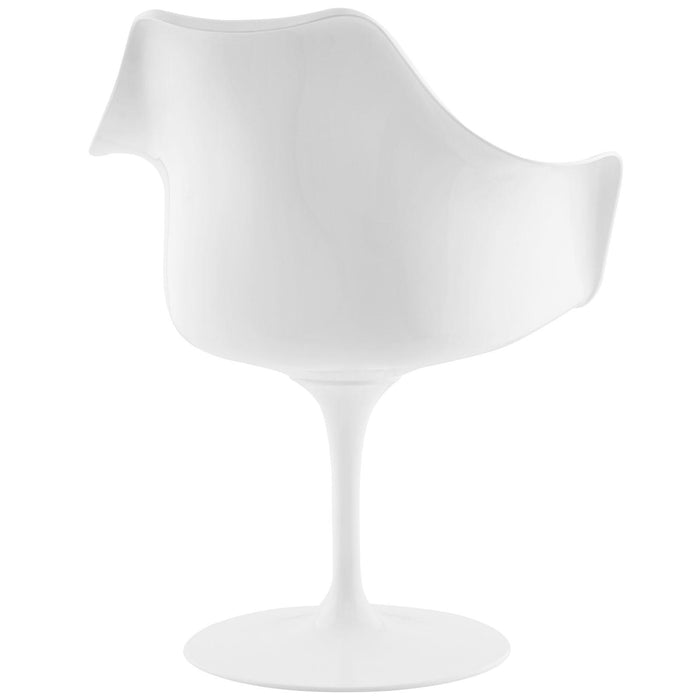 Lippa Dining Vinyl Armchair