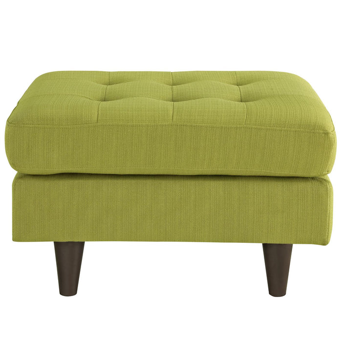 Empress Upholstered Fabric Ottoman