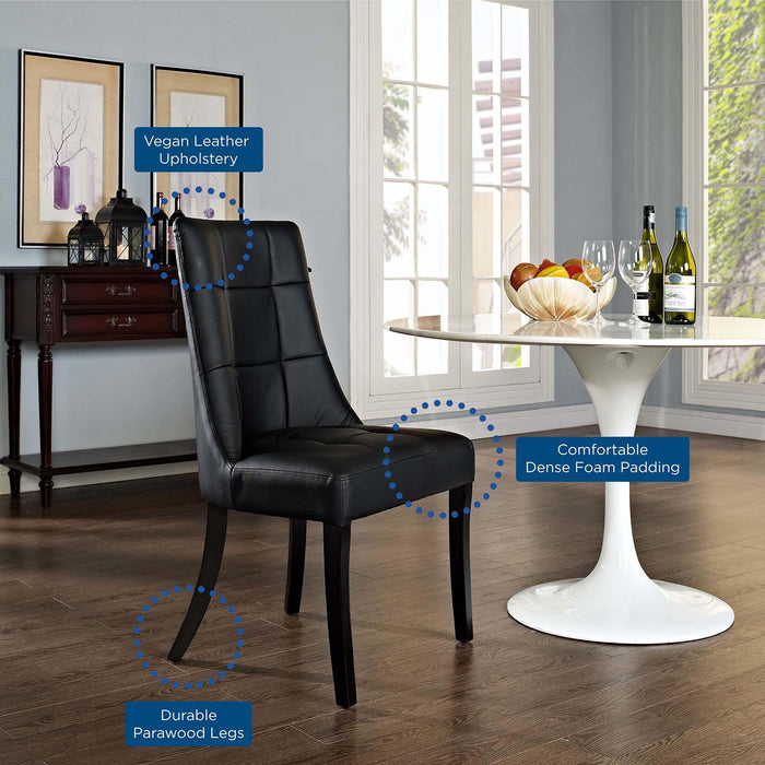 Noblesse Dining Chair Vinyl Set of 4