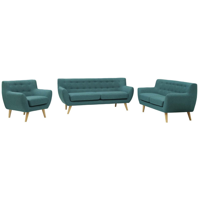 Remark 3 Piece Living Room Set