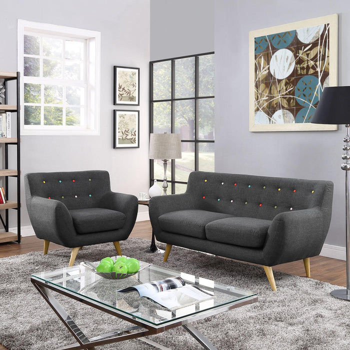 Remark 2 Piece Living Room Set