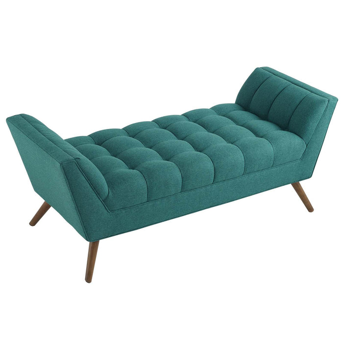 Response Medium Upholstered Fabric Bench