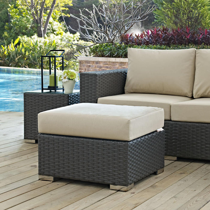 Sojourn Outdoor Patio Sunbrella� Ottoman