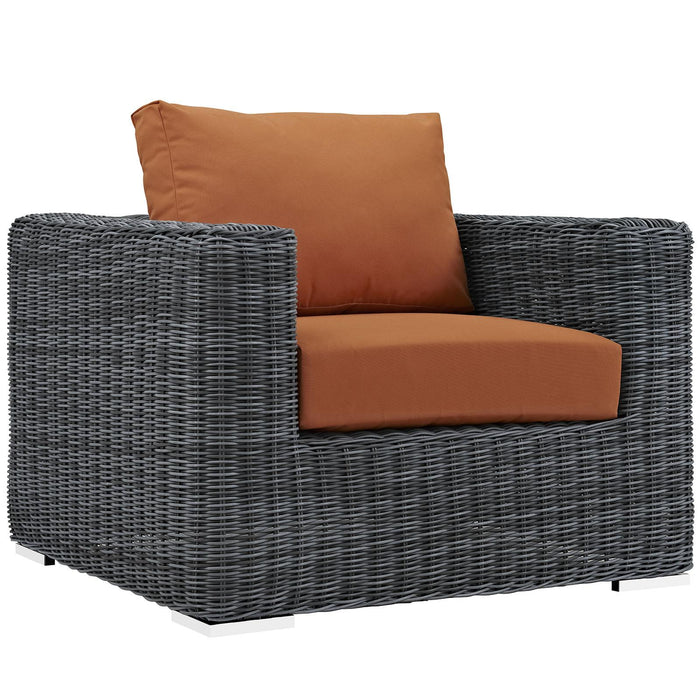 Summon Outdoor Patio Fabric Sunbrella� Armchair