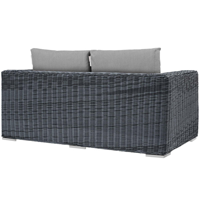 Summon Outdoor Patio Sunbrella� Loveseat