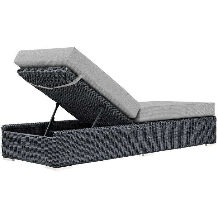 Summon Outdoor Patio Sunbrella� Chaise Lounge