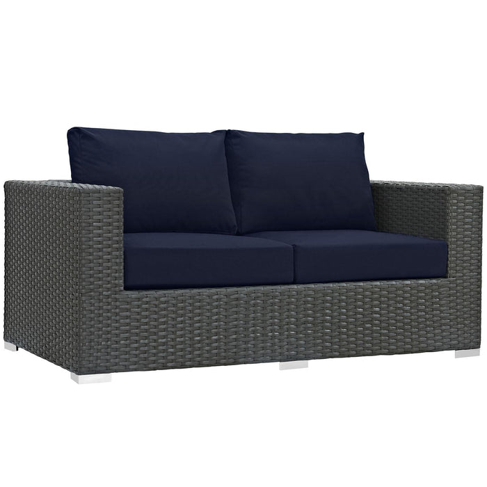 Sojourn Outdoor Patio Sunbrella� Loveseat