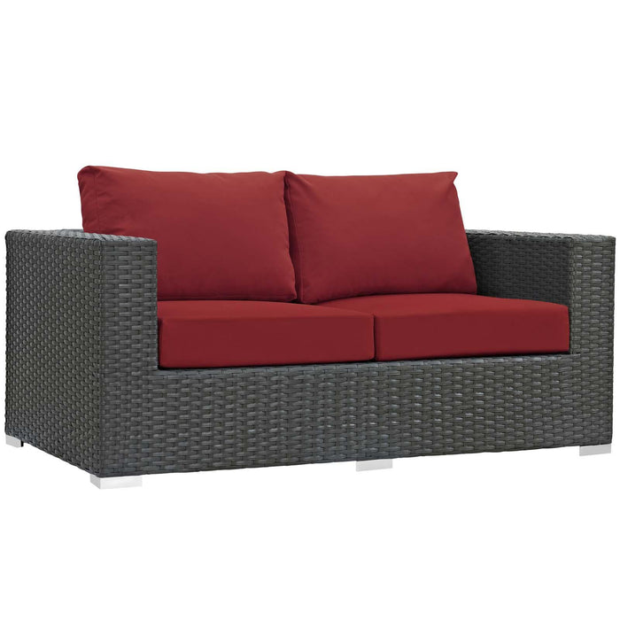 Sojourn Outdoor Patio Sunbrella� Loveseat