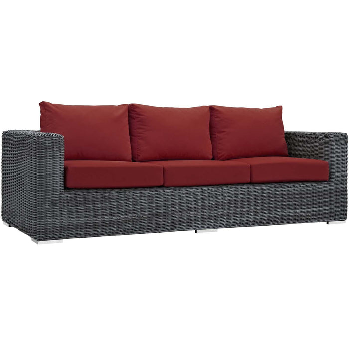 Summon Outdoor Patio Sunbrella� Sofa