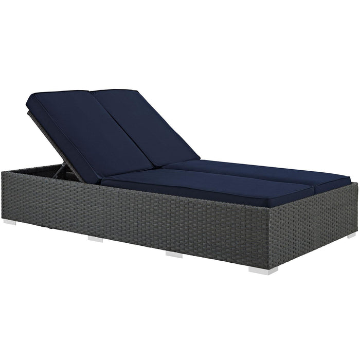 Sojourn Outdoor Patio Sunbrella� Double Chaise