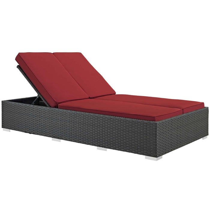 Sojourn Outdoor Patio Sunbrella� Double Chaise