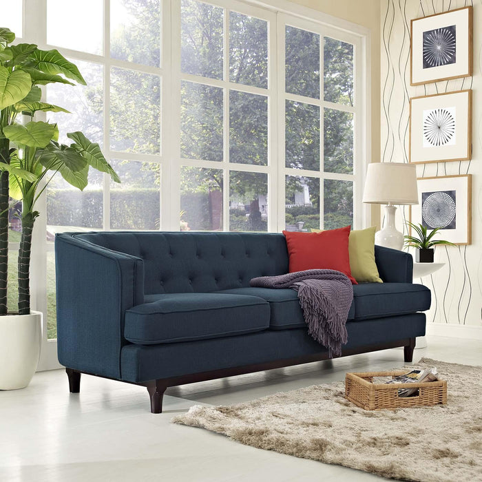 Coast Upholstered Fabric Sofa