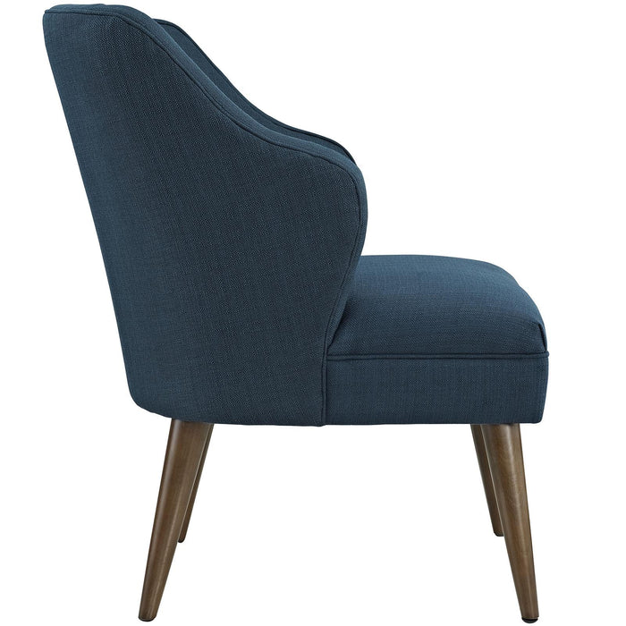 Swell Upholstered Fabric Armchair