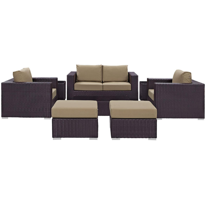 Convene 8 Piece Outdoor Patio Sofa Set