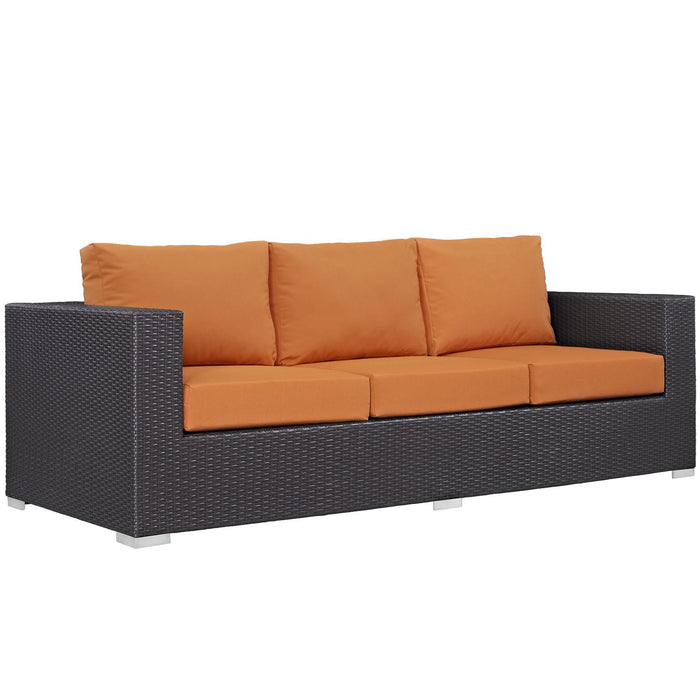 Convene 9 Piece Outdoor Patio Sofa Set