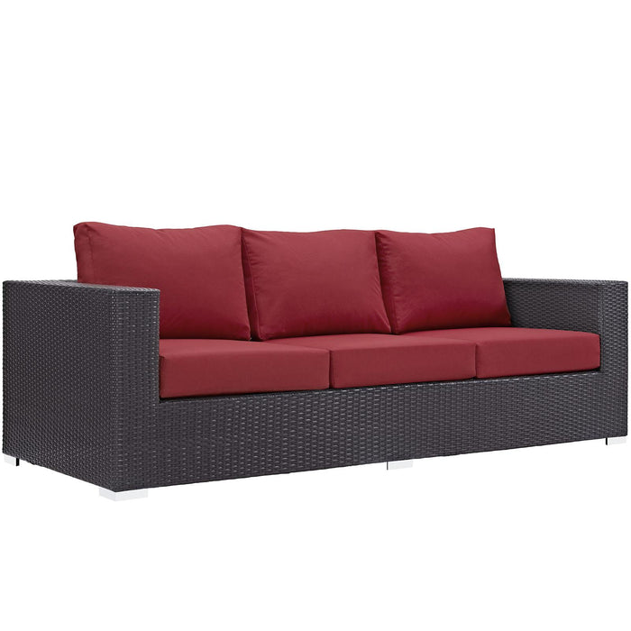 Convene 9 Piece Outdoor Patio Sofa Set