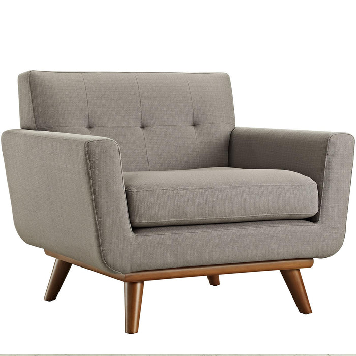 Engage Upholstered Fabric Armchair