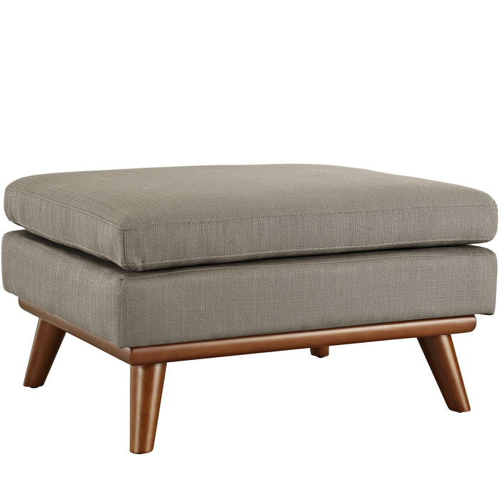 Engage Upholstered Fabric Ottoman