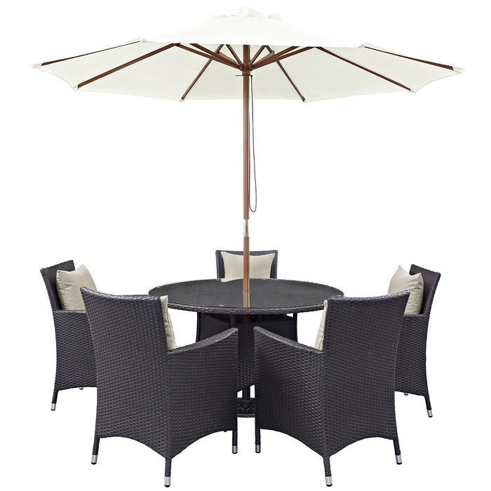 Convene 7 Piece Outdoor Patio Dining Set image