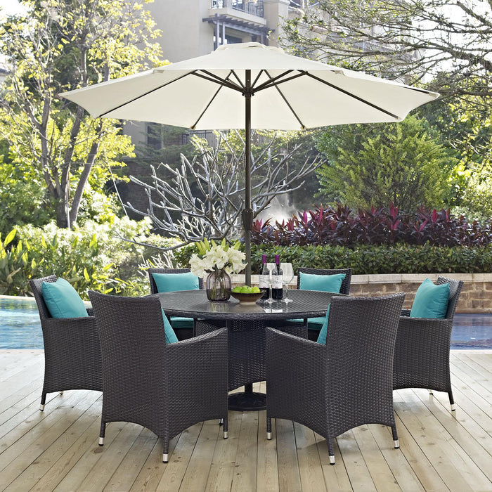 Convene 8 Piece Outdoor Patio Dining Set