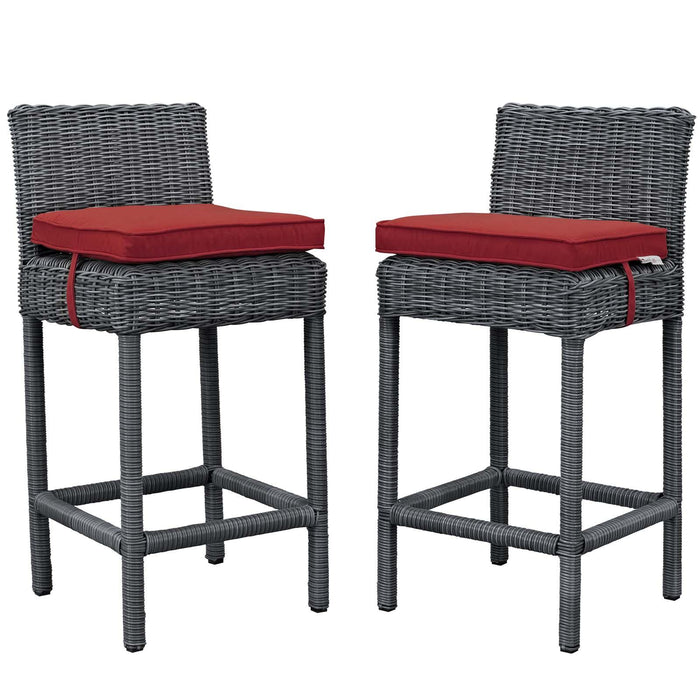 Summon 2 Piece Outdoor Patio Sunbrella� Pub Set