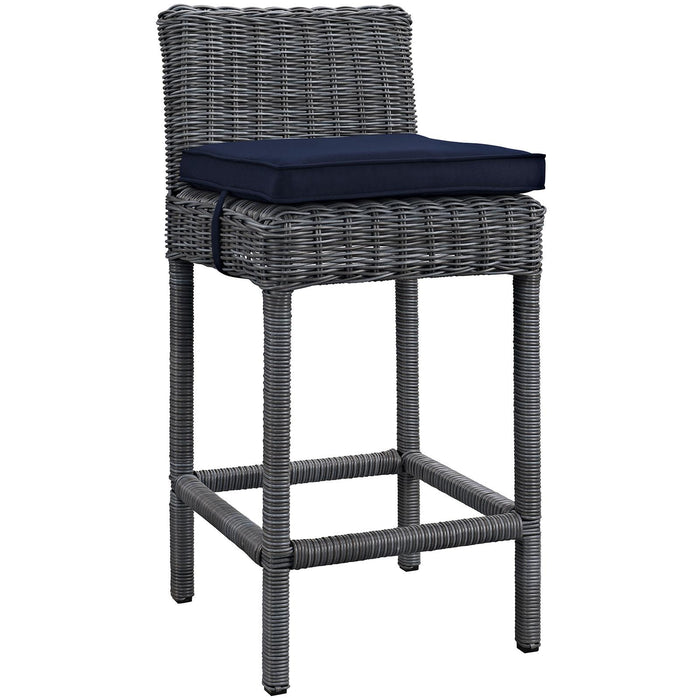 Summon Outdoor Patio Sunbrella� Bar Stool