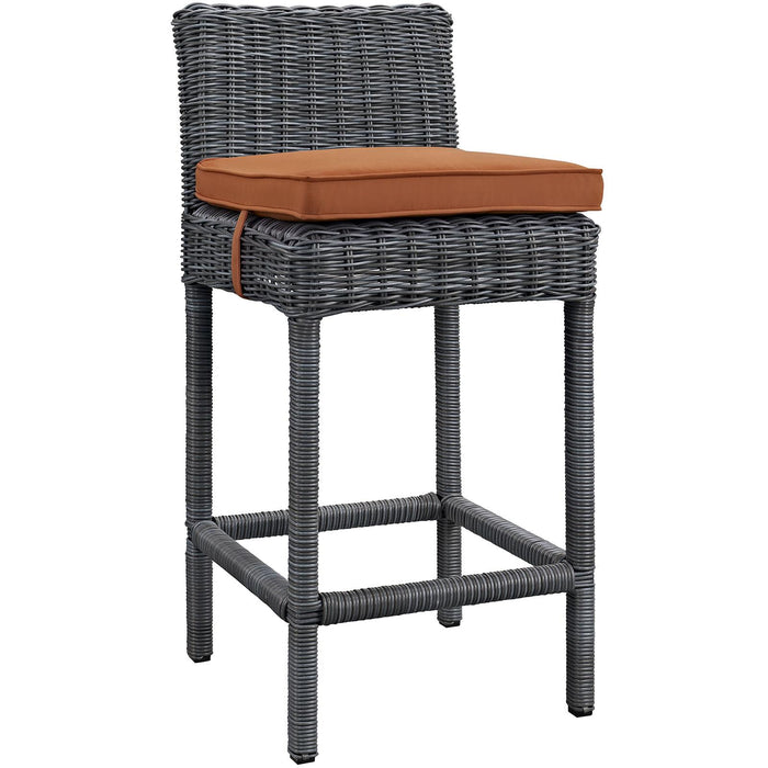 Summon Outdoor Patio Sunbrella� Bar Stool