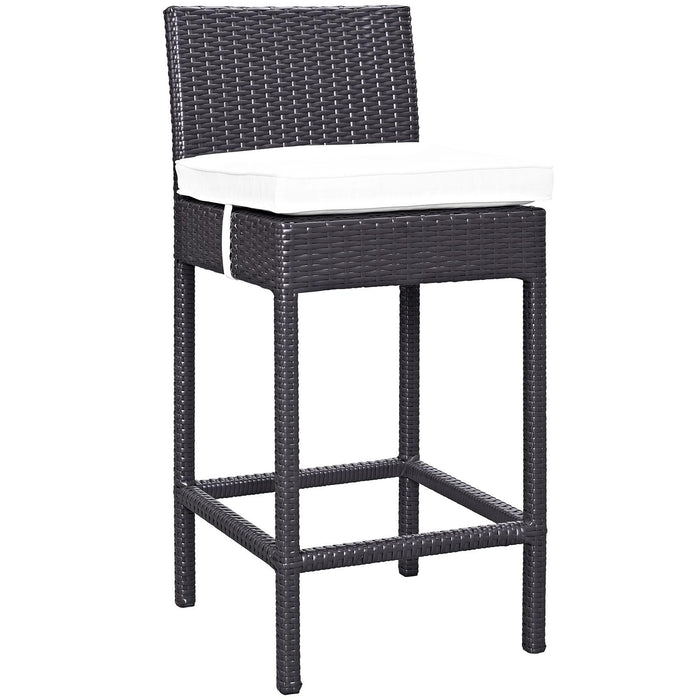 Convene Outdoor Patio Fabric Bar Stool