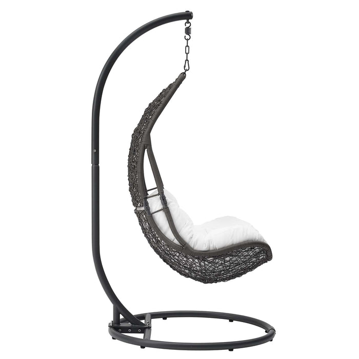 Abate Outdoor Patio Swing Chair With Stand