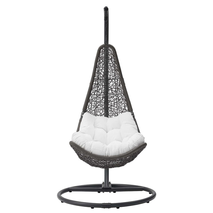 Abate Outdoor Patio Swing Chair With Stand