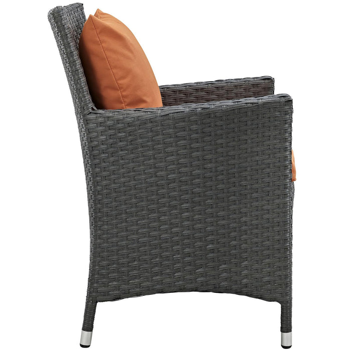 Sojourn Dining Outdoor Patio Sunbrella� Armchair