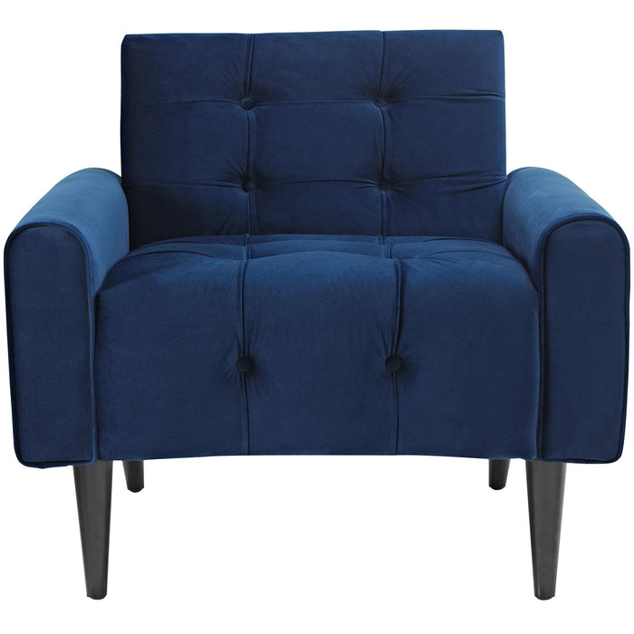 Delve Performance Velvet Armchair