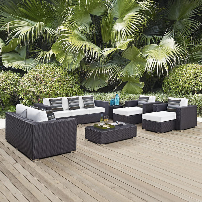 Convene 9 Piece Outdoor Patio Sofa Set