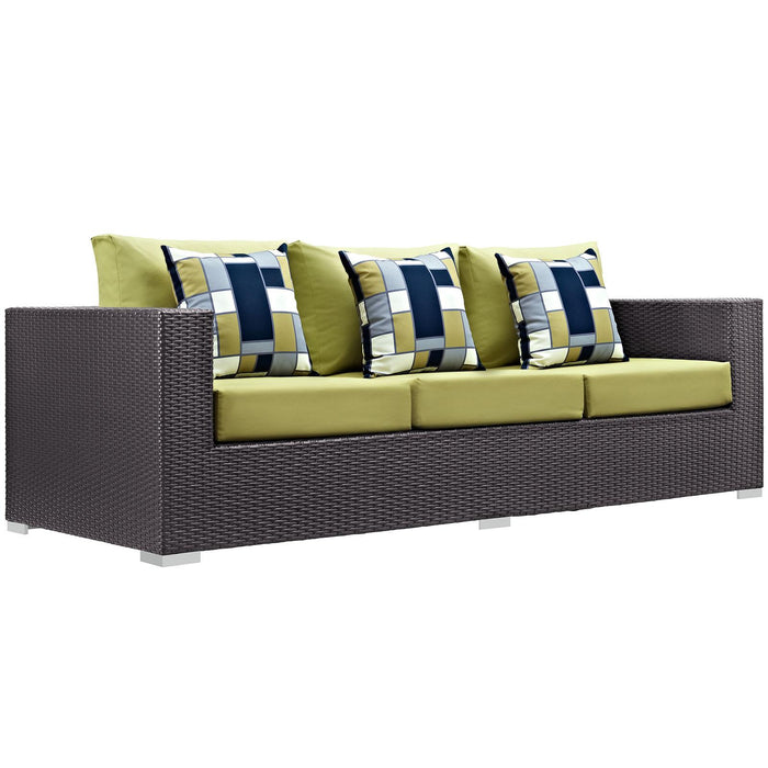 Convene 9 Piece Outdoor Patio Sofa Set