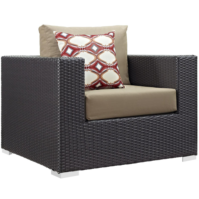 Convene 6 Piece Outdoor Patio Sectional Set