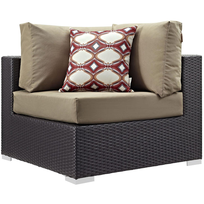 Convene 7 Piece Outdoor Patio Sectional Set