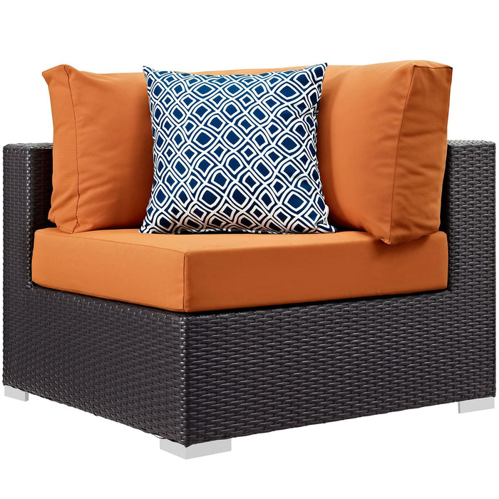 Convene 7 Piece Outdoor Patio Sectional Set