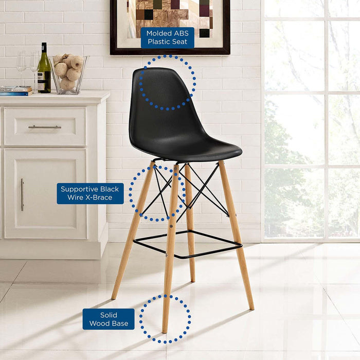 Pyramid Dining Side Bar Stool Set of 2