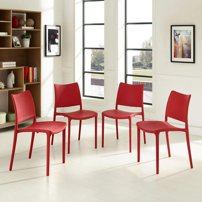 Hipster Dining Side Chair Set of 4