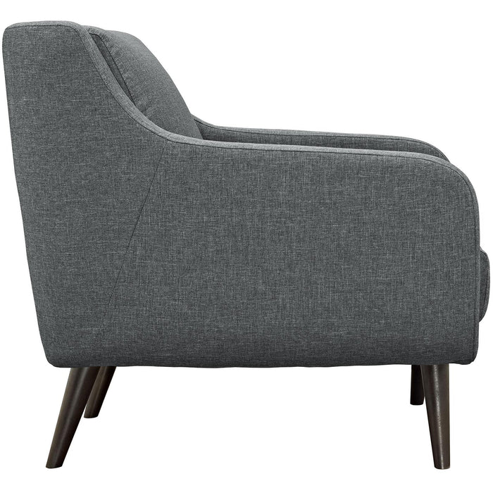 Verve Upholstered Fabric Armchair