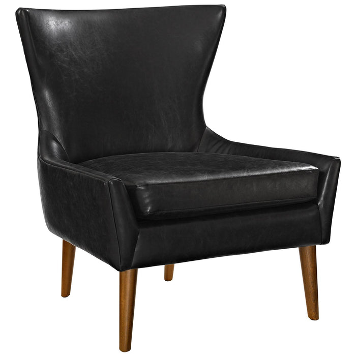 Keen Upholstered Vinyl Armchair image