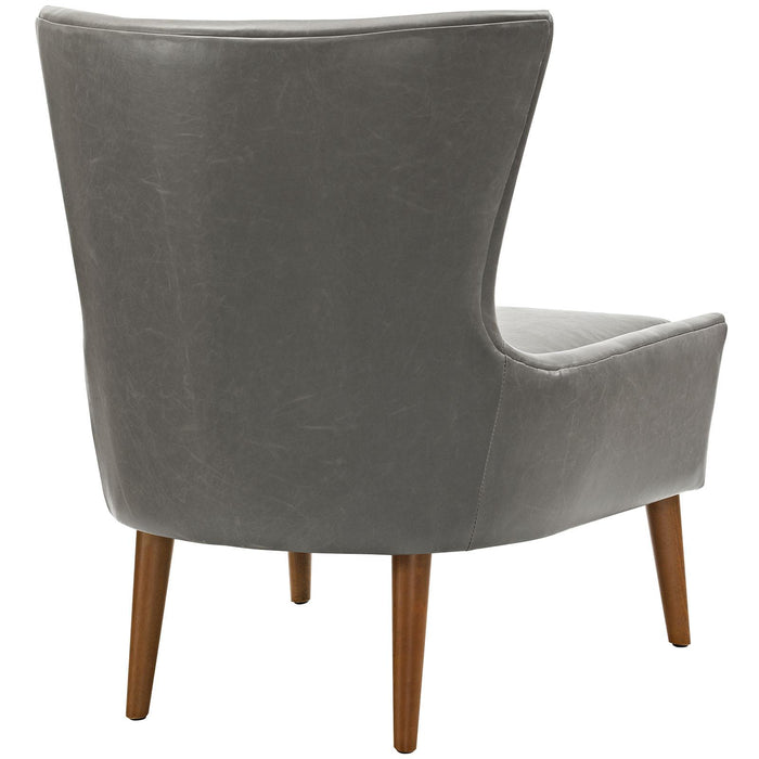 Keen Upholstered Vinyl Armchair