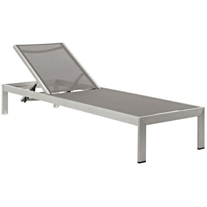 Shore Chaise Outdoor Patio Aluminum Set of 6